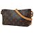 Borsa a tracolla Louis Vuitton Trotteur Pochette Marrone Monogramma