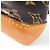 Borsa a tracolla Louis Vuitton Trotteur Pochette Marrone Monogramma - vista 3