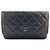 Borsa a tracolla Chanel Mini Matelassé Nero