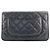 Borsa a tracolla Chanel Mini Matelassé Nero - vista 2