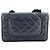 Borsa a tracolla Chanel Matelassé in nero - vista 2