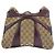 Borsa a tracolla Gucci Bamboo in viola Porpora - vista 2