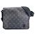 Borsa a tracolla Louis Vuitton District - Black Nero