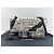 Borsa a tracolla Chanel Classic Flap con stampa logo giornale e motivo graffiti Nero - vista 14