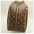 Borsa Louis Vuitton Monogram Deauville Marrone Monogramma - vista 13