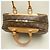 Borsa Louis Vuitton Monogram Deauville Marrone Monogramma - vista 6