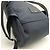 Zaino Yves Saint Laurent in tela e pelle blu navy - vista 13
