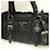 Borsa Prada Gathered BN1407 in Nero - vista 4