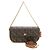 Borsa a catena con patta COACH Brooke Marrone - vista 2