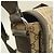 Borsa a tracolla Gucci in tela GG beige e pelle - vista 10