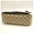 Borsa a tracolla Gucci in tela GG beige e pelle - vista 11