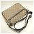 Borsa a tracolla Gucci in tela GG beige e pelle - vista 3