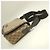 Borsa a tracolla Gucci in tela GG beige e pelle - vista 6