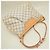 Borsa a tracolla Louis Vuitton Damier Azur Siracusa PM Blu - vista 3