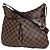 Louis Vuitton Bloomsbury PM Schultertasche Braun Damier ebene
