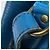 Borsa a tracolla Louis Vuitton Noe Blu - vista 7