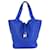 Hermès Blue Clemence Picotin Lock 22 Blu scuro