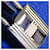 Hermès Blue Clemence Picotin Lock 22 Blu scuro - vista 7