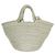 Borsa Ibiza Basket Balenciaga Small in nylon verde Verde chiaro - vista 2