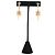 Orecchini a cerchio doppio Chanel Gold CC placcati oro con perle Bianco - vista 2