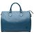 Louis Vuitton Blue Epi Speedy 35