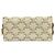 Céline Celine Triomphe Clutch mit Kette aus beschichtetem Canvas in Weiß - Ansicht 4