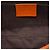 Borsa a tracolla Gucci Orange GG Canvas e camoscio Nailhead Arancione - vista 4