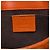 Borsa a tracolla Gucci Orange GG Canvas e camoscio Nailhead Arancione - vista 5
