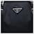 Prada Black Tessuto Chain Tote Schwarz - Ansicht 6