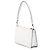 Borsa a tracolla Prada in Saffiano bianco Bianco sporco - vista 2