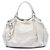 Gucci Sukey Large Tote aus weißem Raffia mit Diamanten Roh