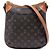 Louis Vuitton Brown Monogram Odeon PM Castaño