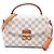 Louis Vuitton White Damier Azur Croisette Bianco