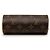 Louis Vuitton Brown Monogram Papillon Pochette Marrone - Ansicht 3