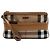 Pochette da polso Burberry in tela House Check marrone Marrone chiaro