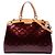 Louis Vuitton Red Monogram Vernis Brea MM Rouge Bordeaux