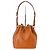 Noe Borsa a tracolla Louis Vuitton Petit Noé Marrone