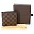 Louis Vuitton Damier Portefeuille Marco Bi-fold Wallet Marrone