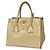 Borsa a mano Prada in pelle beige