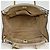 Borsa a mano Prada in pelle beige - vista 8