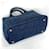 Borsa Tote Prada Canapa Blu - vista 2
