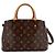 Bolsa de Ombro Louis Vuitton Montaigne Marrom - vista 3