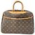 Borsa a mano Louis Vuitton Bowling Vanity Marrone - vista 2