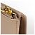 Carteira bi-fold Prada Beige Saffiano Lux Bege - vista 3