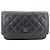 Borsa a tracolla Chanel Matelassé Nero - vista 2