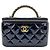 Borsa a tracolla Chanel Matelassé Nero - vista 2