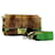 Borsa a spalla Fendi Baguette Verde
