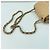 Borsa a tracolla Small Chanel Matelassé Beige - vista 10