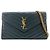 Borsa a tracolla Cassandra Yves Saint Laurent Grigia Marrone