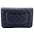 Borsa a tracolla Chanel Matelassé in blu navy - vista 2